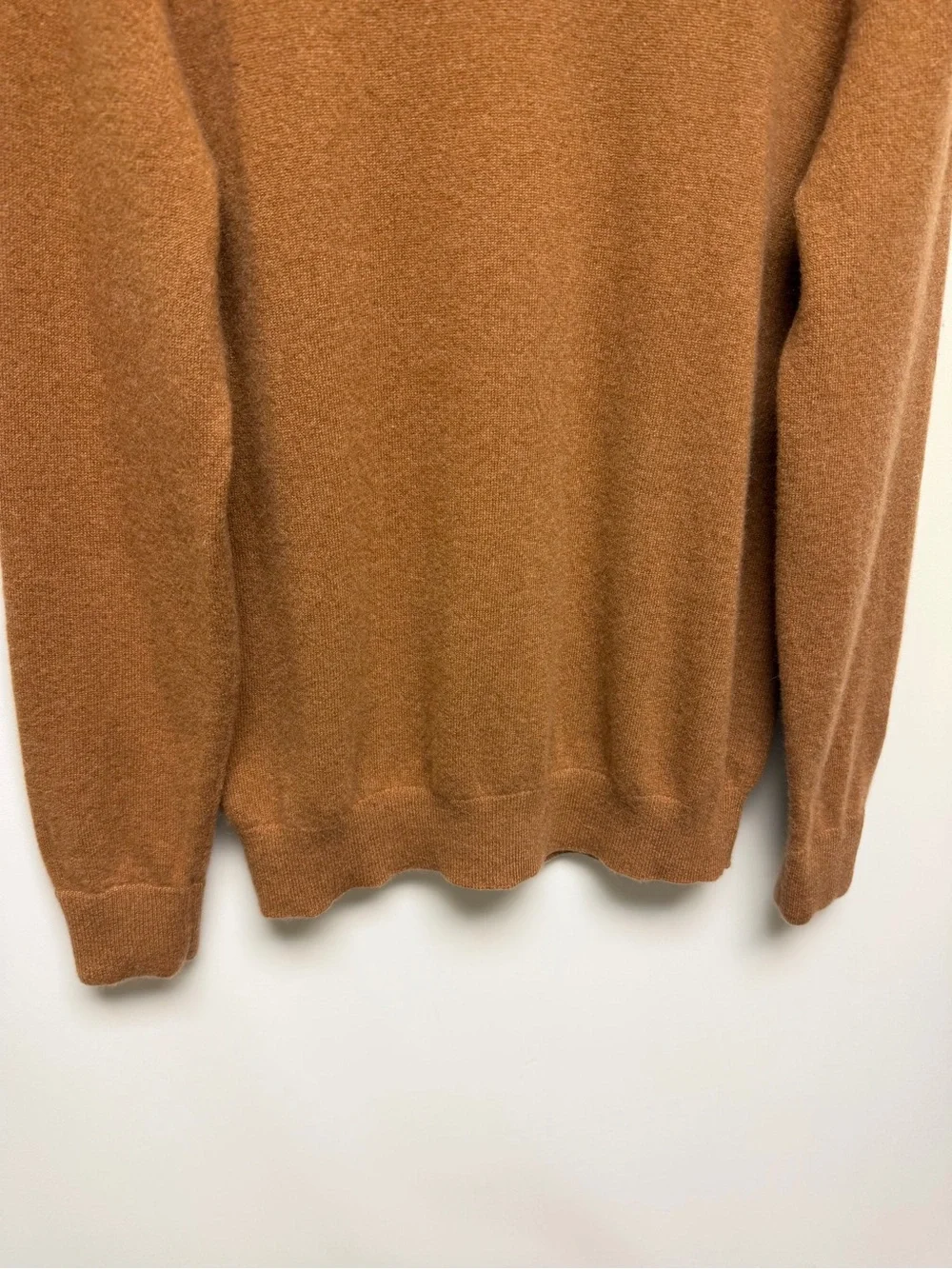 Everlane Men’s Cashmere Crewneck Sweater Size M Light Brown